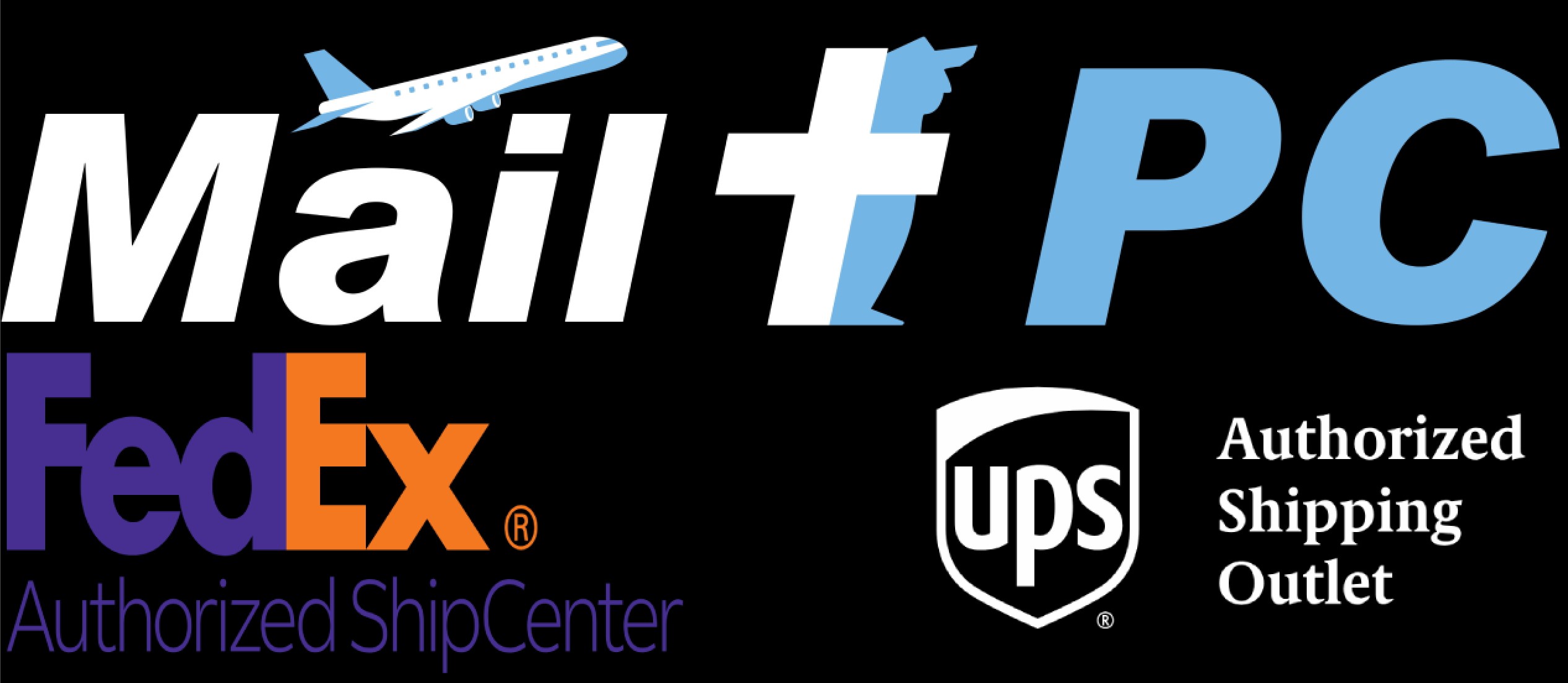 MAIL+PC with FedEx Authorized ShipCenter and UPS Authorized Shipping Outlet