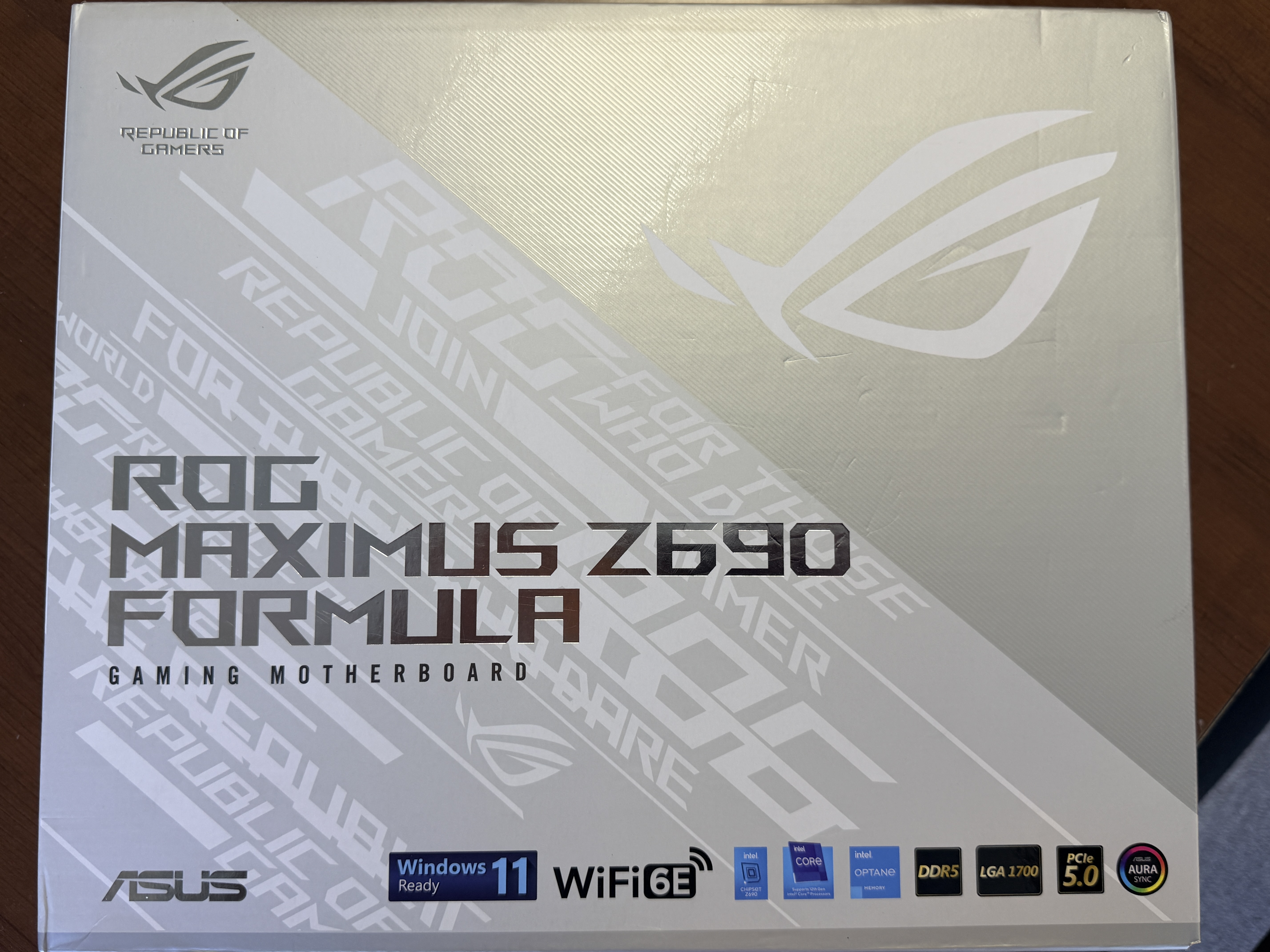 ASUS ROG Maximus Z690 Formula LGA1700 10G LAN WiFi 6E DDR5 Motherboard
