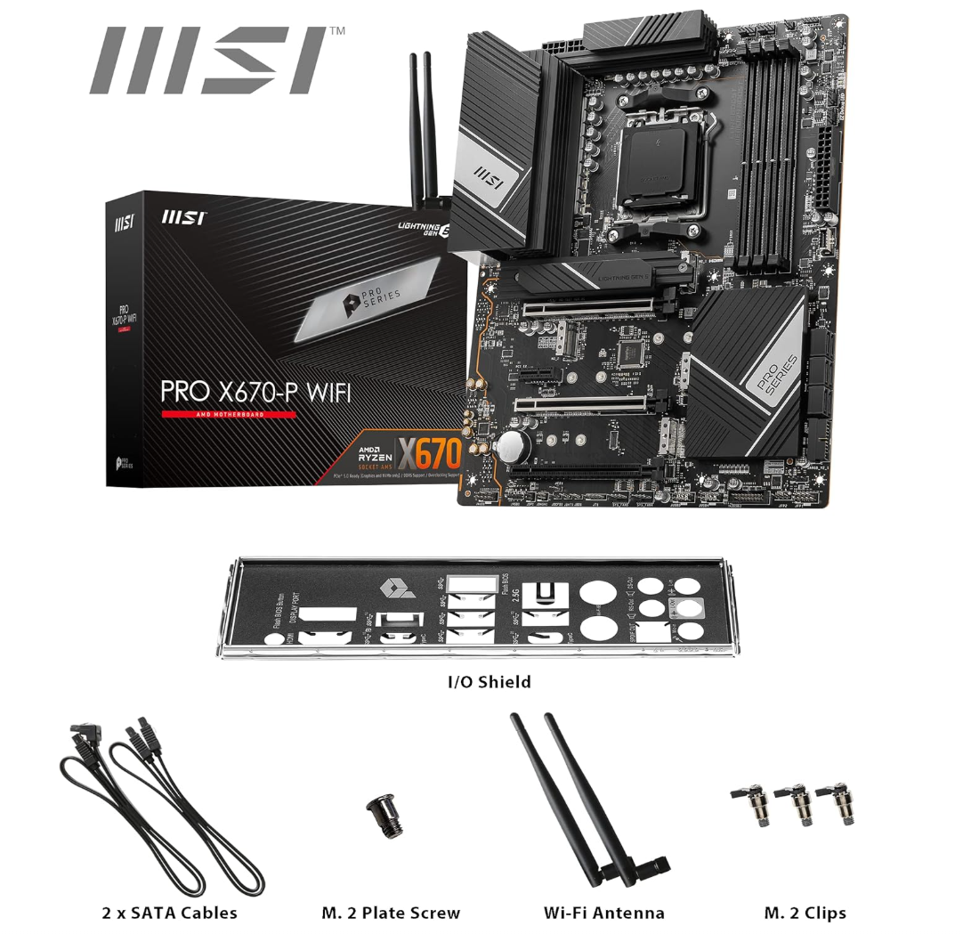Msi pro x670-p wifi AM5 DDR5